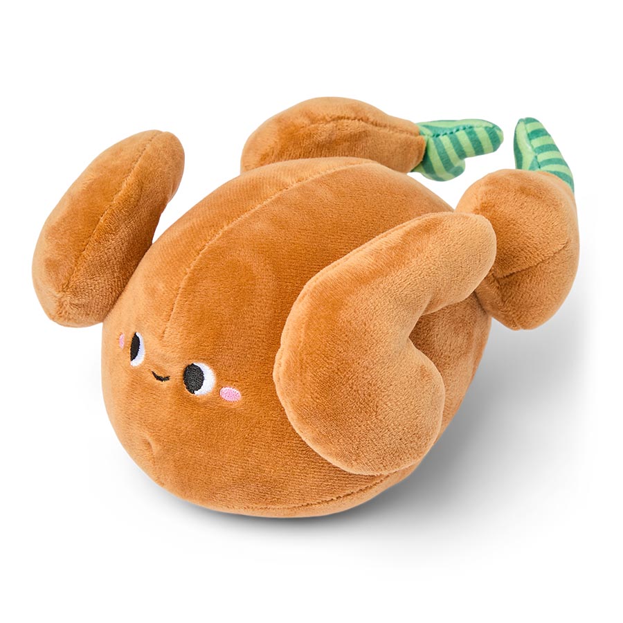 Christmas Turkey Plush Squeaky Dog Toy – Soft Holiday Pet Toy